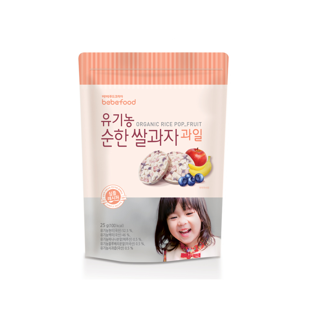 Bebefood Organic Rice Pop<br />(Fruit)